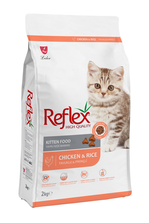 Tavuklu ve Pirinçli Yavru Kedi Maması 2 kg