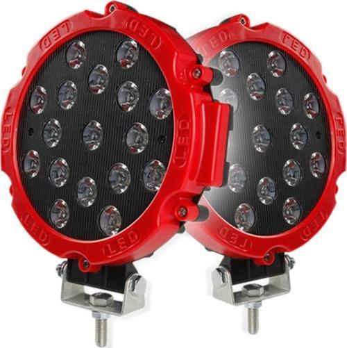 Off Road Led Projektör Led Bar Spot Delici Cree 17 Led 51W 12V 24V Ön Arka Sağ Sol Led Aydınlatma