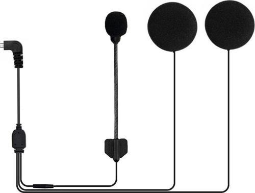 Kn1000/Alpha Kie Bluetooth Intercom Için Yedek Kulaklık Ve Mikrofon Seti