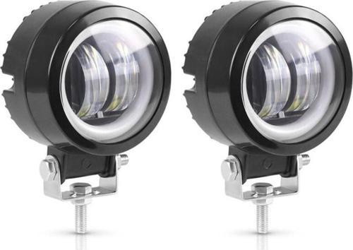 Calvin 20W Motosiklet / Off Road Led Sis Farı Takım