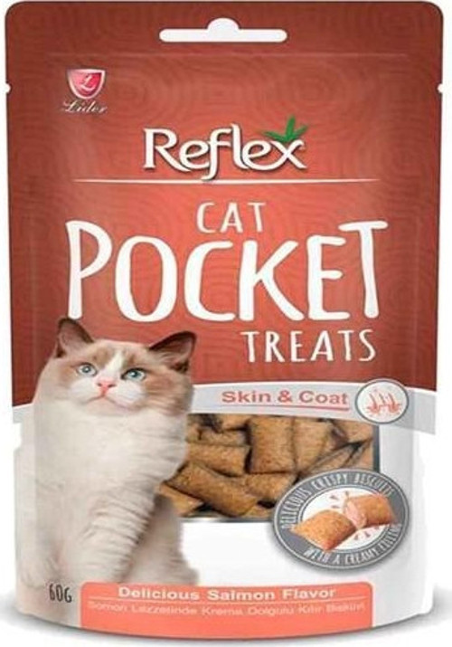 Cat Pocket Somon Balıklı Kedi Ödülü 60 gr
