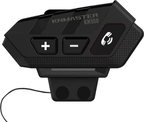 Kn550 Motosiklet Bluetooth Kulaklık Mikrofon Seti Siyah Hediye Seti