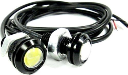 Kartal Gözü Gündüz Farı Eagle Eye Vidalı Led Kırmızı