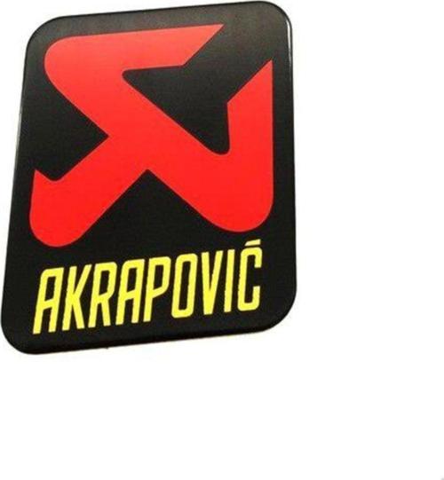 Akrapovic Kare Alüminyum Sticker 8X8.5