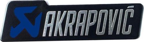 Akrapovic Dikdörtgen Sticker Lacivert