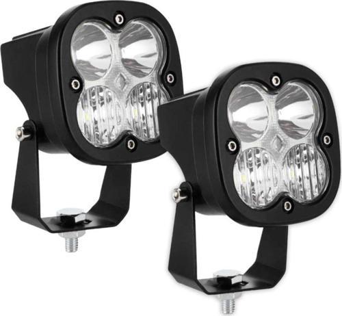 Combo 40W Motosiklet Off Road Led Sis Farı Takım