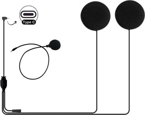 Kn2250 Kapalı Kask Mikrofon Ve Kulaklık