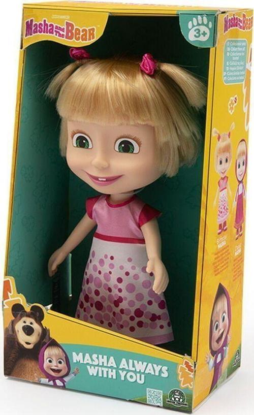 MHA41000 Maşa ve Koca Ayı - 23 cm Masha Doğum Günü Bebeği