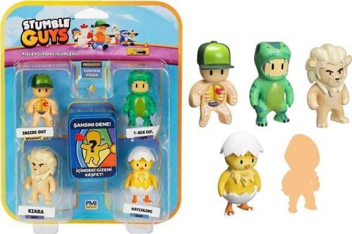 PMI SG2240 Stumble Guys Figür Seti 5li -Necotoys