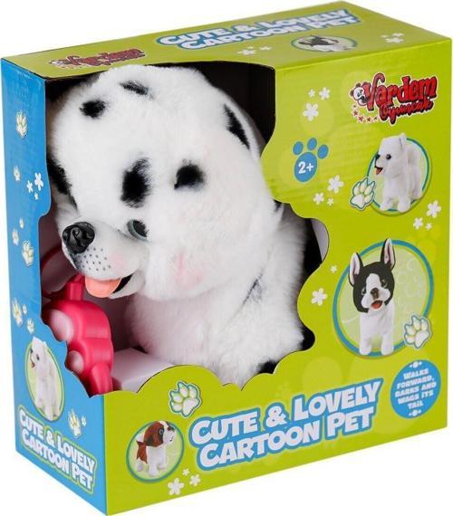 PR66022-25 Yürüyen Tasmalı Peluş Köpek