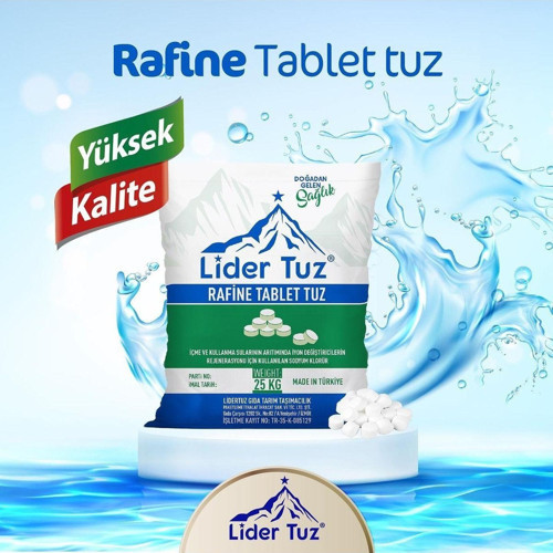 (Rafine Su Arıtma Tablet Tuz) 25 Kg