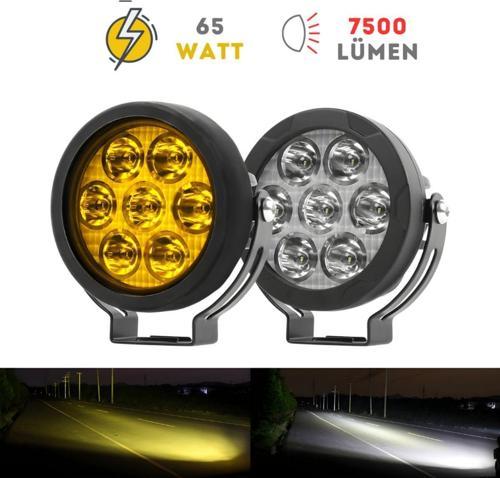 Sunny7 65W Motosiklet Led Sis Farı