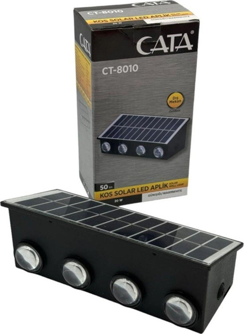 20w Kos Solar Led Aplik (DIŞ MEKAN)(GÜNIŞIĞI)