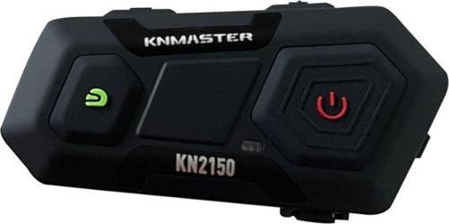 Kn2150 Motosiklet Kask Interkom Bluetooth Intercom Kulaklık Seti Siyah Hediye Seti