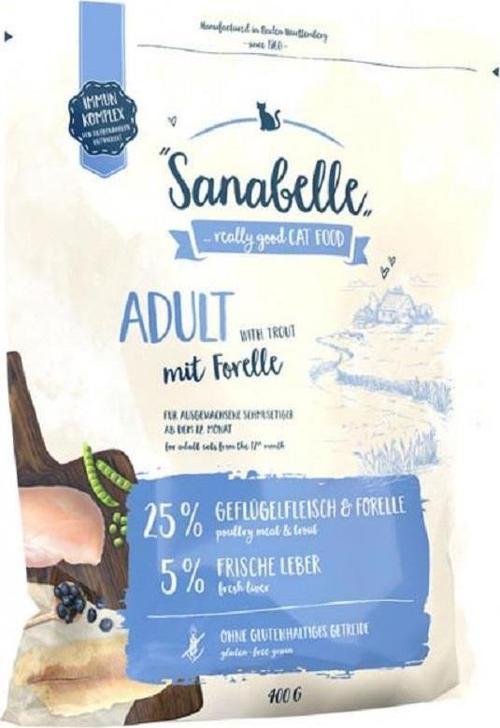 Adult Forelle Alabalıklı Tahılsız Kedi Maması 400 Gr