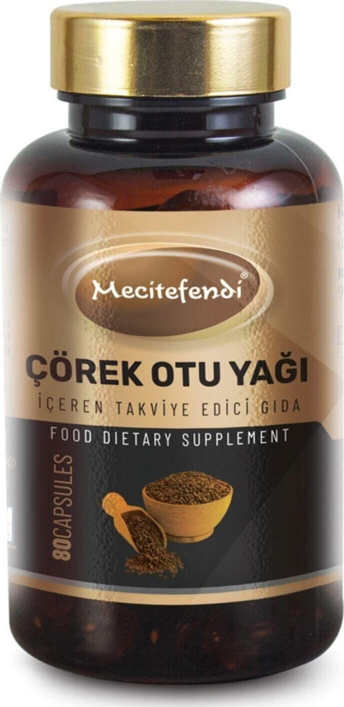 Çörek Otu (Çörekotu) Yağı 80 Kapsül