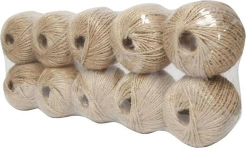 Hasır İpi, Çuval İpi, Kırnap İpi, Jüt İp 100 Gram, 10 Adet