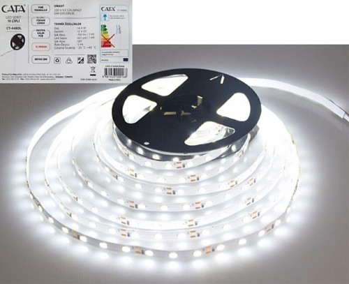 3 Çipli Şerit Led Beyaz Işık Iç Mekan 5 (TRAFO HARİÇ FİYATTIR)