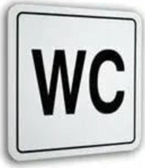 " Mıx Wc " Luna Pvc Sembol 10X10Cm 552074