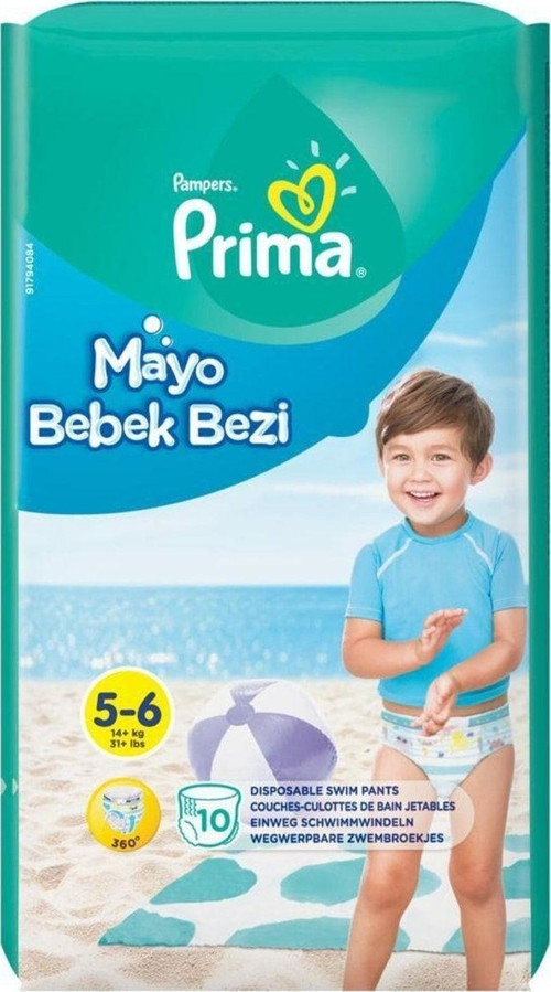 Bebek Mayo Bezi 5-6 Numara 10 Adet