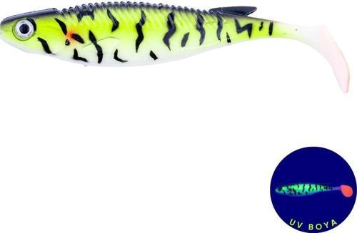 Silikon Sahte Balık - 10g 100mm - Fishack PredatorX - UV Boyalı - Bleed