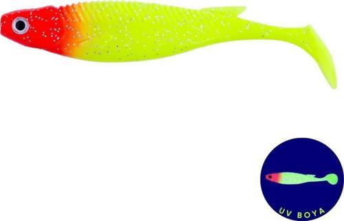 Silikon Sahte Balık - 10g 100mm - Fishack PredatorX - UV Boyalı - Solar