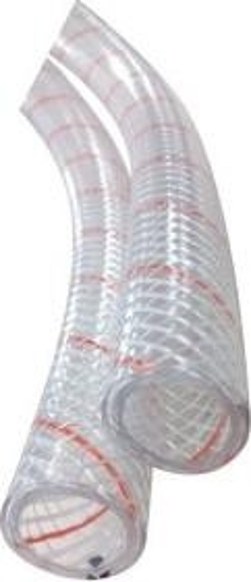 Shields polyester takviyeli şeffaf PVC hortum