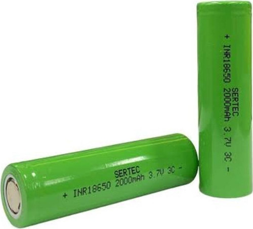 18650 3.7V 2000 Mah 3C Li-Ion Şarjlı Pil
