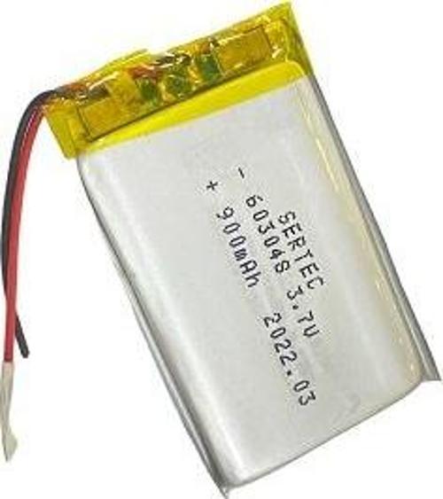 603048 3.7V 900 MAh Li-Polymer Pil Devreli/1.5A