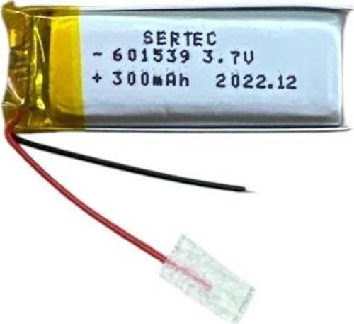 601539 3.7V 300 MAh Li-Polymer Pil Devreli/1.5A