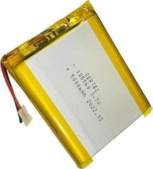 105568 3.7V 5000 mAh Li-Polymer Pil Devreli/1.5A