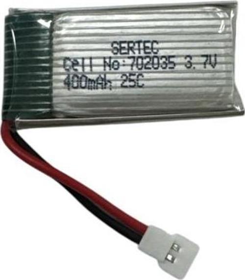 702035 / 3.7V - 400mAh - 25C BEYAZ SOKET