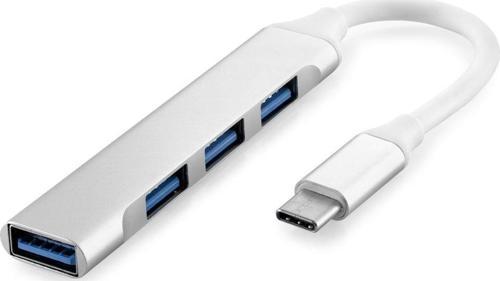 Type-C Hub 4*Usb Beyaz HDX7032