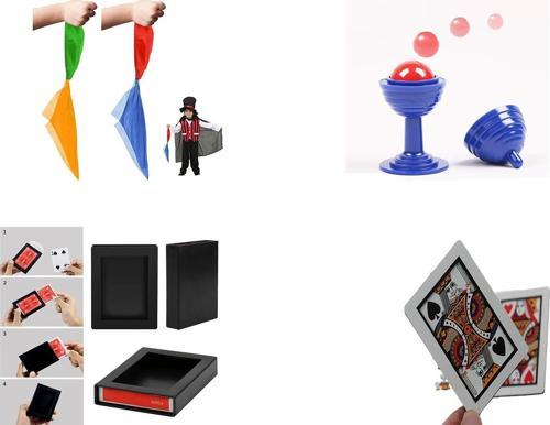 4 lü Sihirbazlık Seti – Hokus Pokus Sihirli Numara Seti