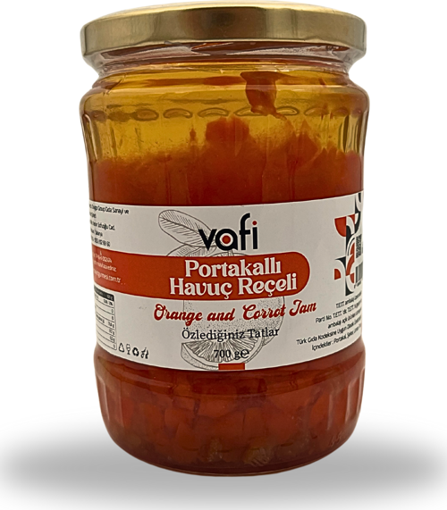 Portakallı Havuç Reçeli 700 gr