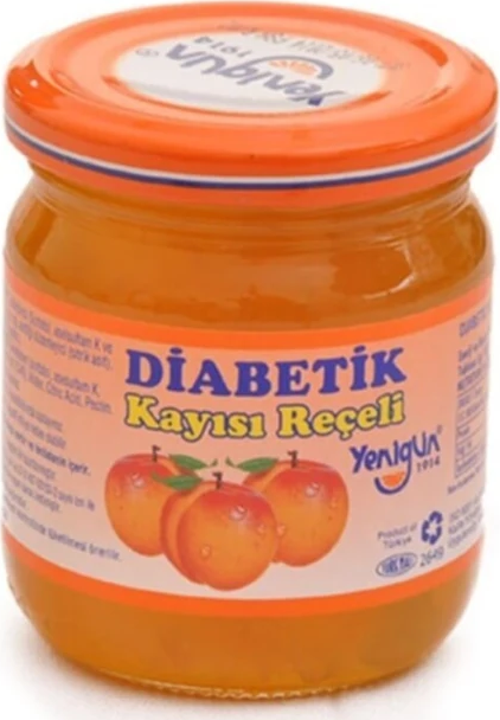 Diyabetik Kayısı Reçeli 230 gr