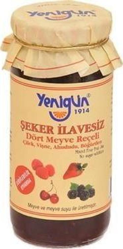 Şekersiz Dört Meyve Reçeli 290 gr