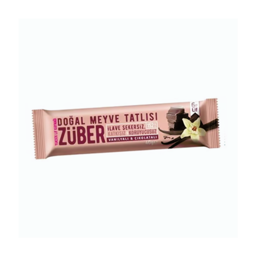Vanilyalı, Kakaolu Meyveli Bar  40g