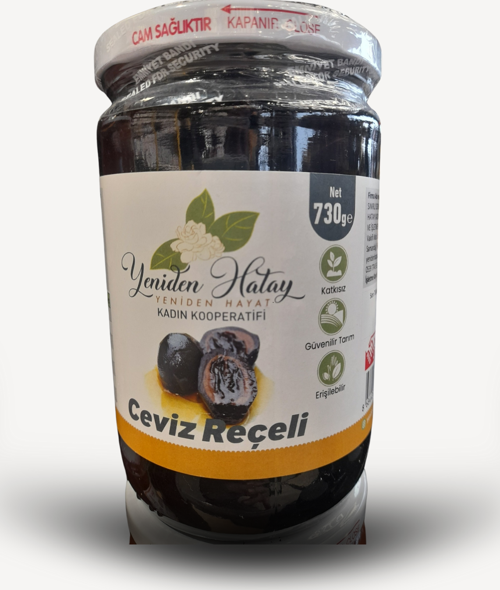 Yeniden Hatay Kadın Kooperatifi Ceviz Reçeli 730 gr