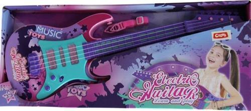 Oyuncak Müzikli Sesli Electro Gitar 5030 (Karışık Renk 1 Adet)