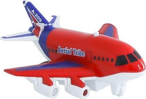 XG879-209 Sesli Işıklı Metal Çek Bırak Uçak -Birliktoys