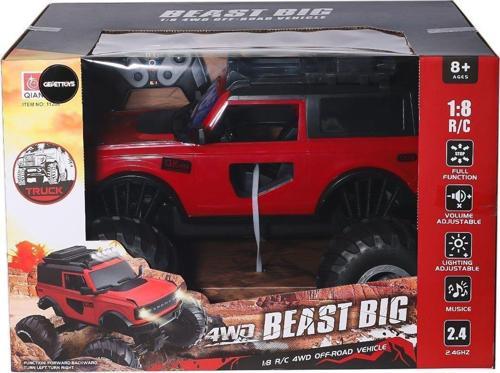 112409 Kumandalı Dev Jeep  1:18 -Gepettoys