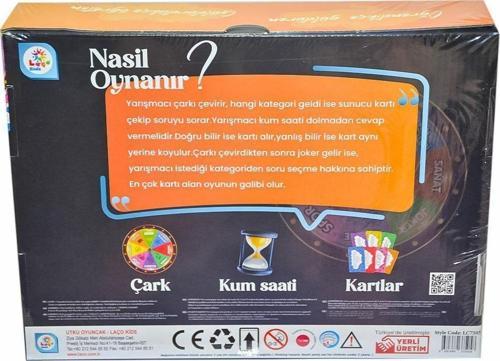 LC7505 Bilgi Çarkı - Laço Kids - Utku Oyuncak