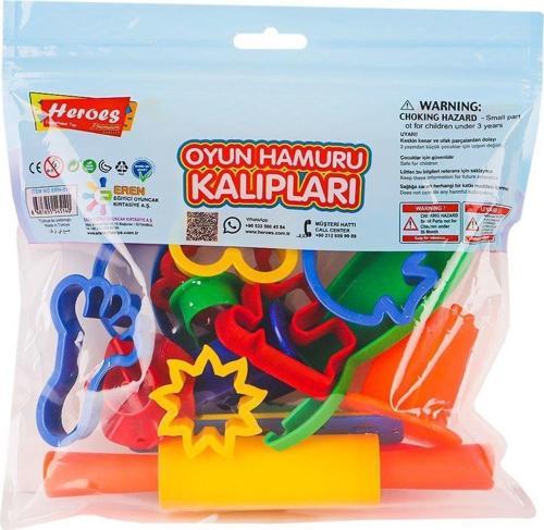 ERN-514 Oyun Hamuru Kalıpları -Eren Eğitici Oyuncakları