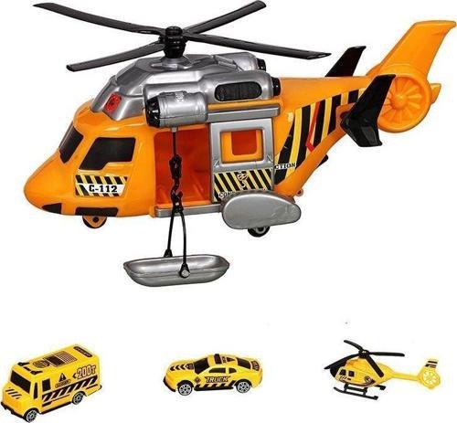 ERN-2006 HEROES TOYS HELİKOPTER İNŞAAT SETİ ARABALI