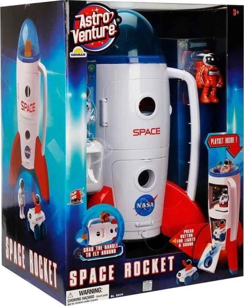 106114 Astro Venture Sesli Ve Işıklı Uzay Roketi -Sunman