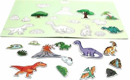 83915 DINO WORLD MANYETİK HİKAYE OLUŞTURMA