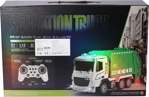 HJ8003-1  Metal Kumandalı Çöp Arabası -Gepettoys