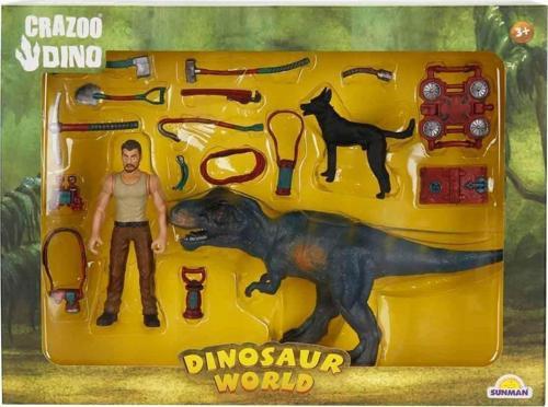 43111 Crazoo Dinozor Figürlü Oyun Seti -Sunman