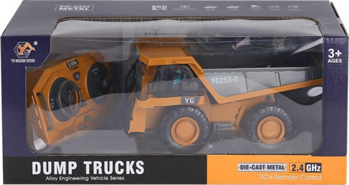 689-368 Kumandalı Damperli Kamyon İş Makinesi -Gepettoys